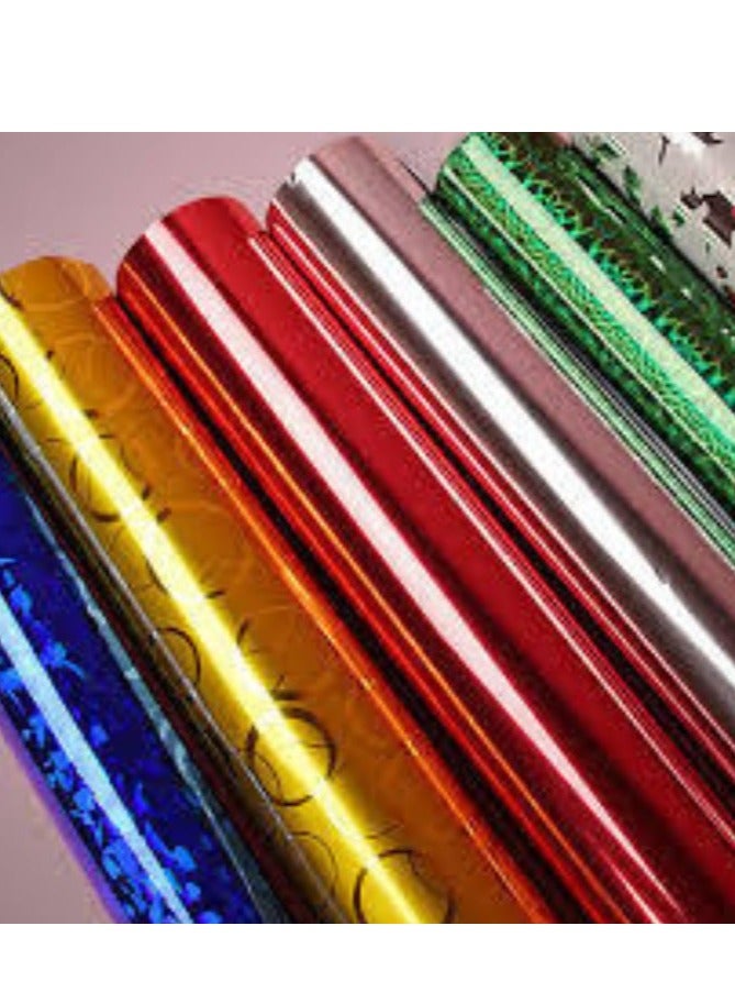 Terabyte GIFT PACKING ROLL 50CMX70CM (PACK OF 10) ASSORTED DESIGN - Image 1