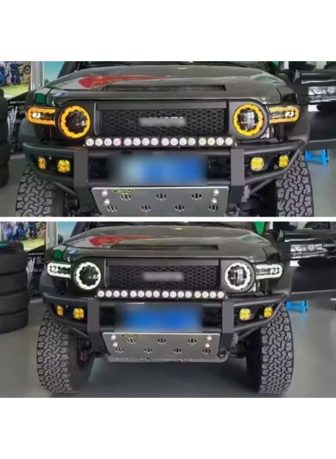 LED Headlight with Turn signal High Performance Running Lights For FJ Cruiser 2006-2023 - Image 3