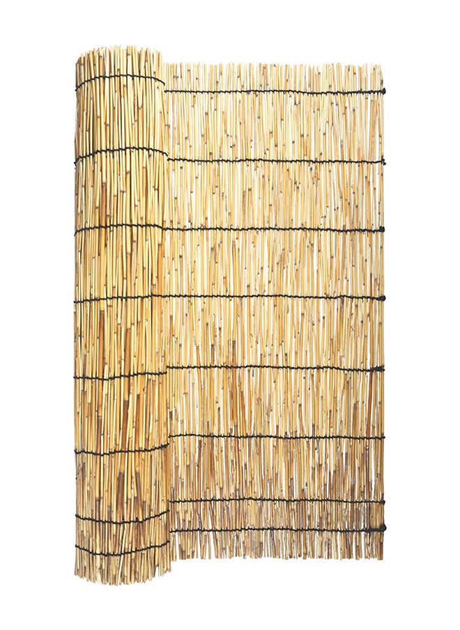 HOME TASTE Hometaste Natural Reed Fencing,Garden Fence,Privacy Fence Panels For Backyard Or Patio, Highly Dense Whole Reed Peeled Canes Fence Panels  - Image 1