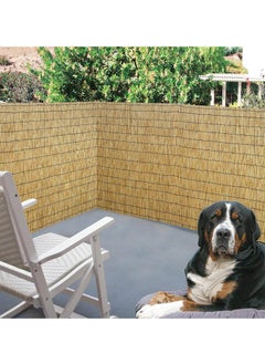 HOME TASTE Hometaste Natural Reed Fencing,Garden Fence,Privacy Fence Panels For Backyard Or Patio, Highly Dense Whole Reed Peeled Canes Fence Panels  - Image 4