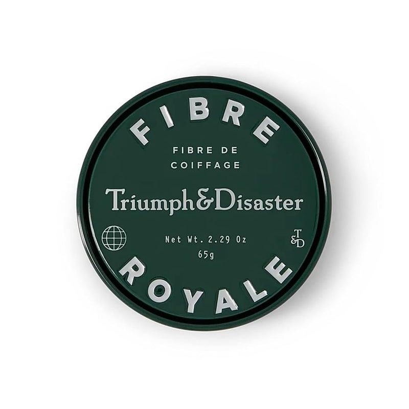 TRIUMPH & DISASTER | Fibre Royale Hair Styling Wax | Strong Hold Pomade for Thick Hair - Natural Finish for Men & Women, 65g