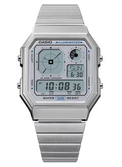 CASIO Casio Vintage Digital Men's Wrist Watch A-130WE-7A-33.9MM-SILVER  - Image 2