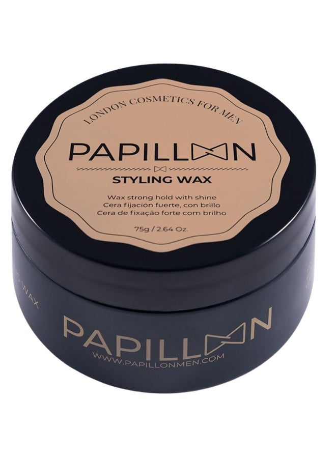 Papillon Styling Wax Strong Hold and Low Shine 75g - Image 1