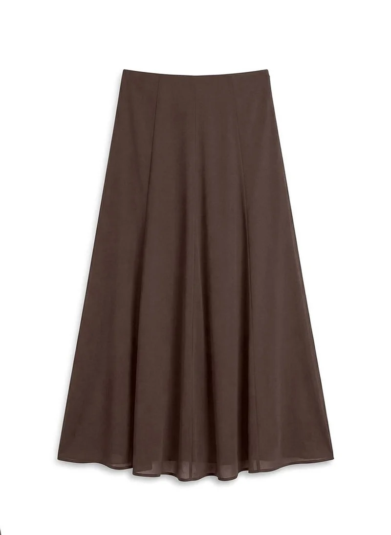 فيرو مودا Women's VMADALYN Ankle-Length Woven Skirt