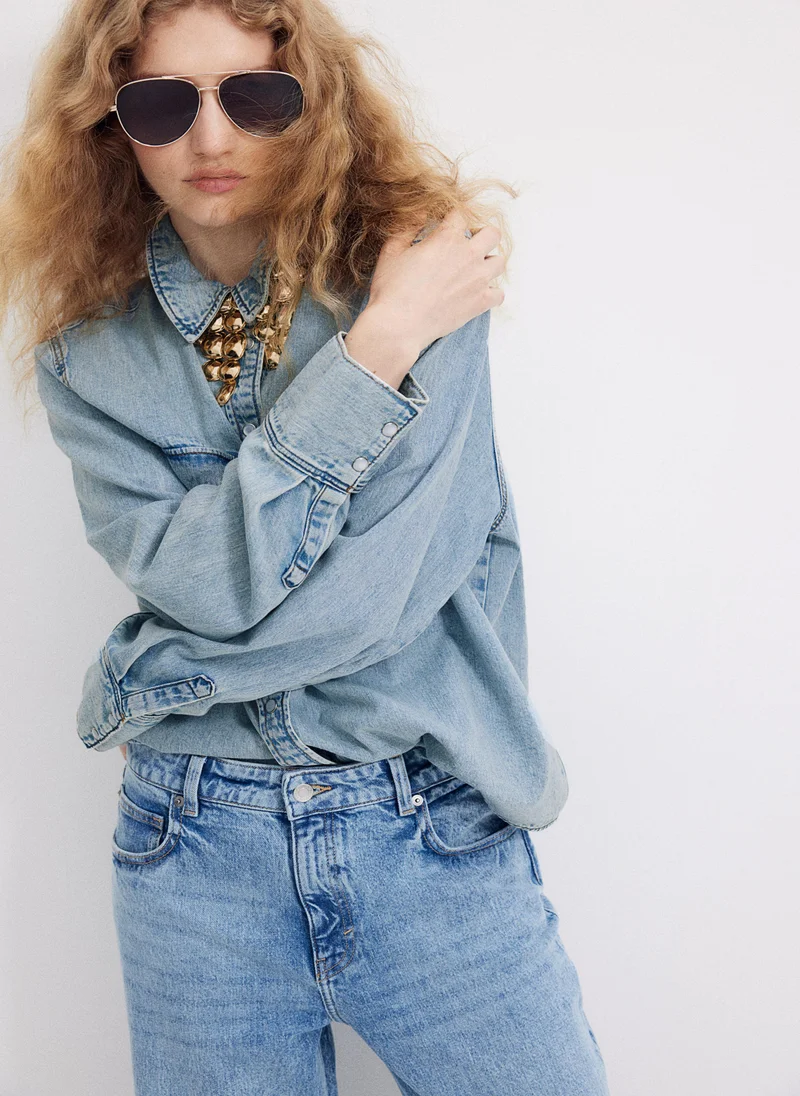 اتش اند ام Denim Shirt