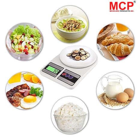 MCP SF400 Multipurpose Digital Kitchen Weighing Scale with Backlight Display Tare Function 1Gm 10 Kg Capacity - Image 5