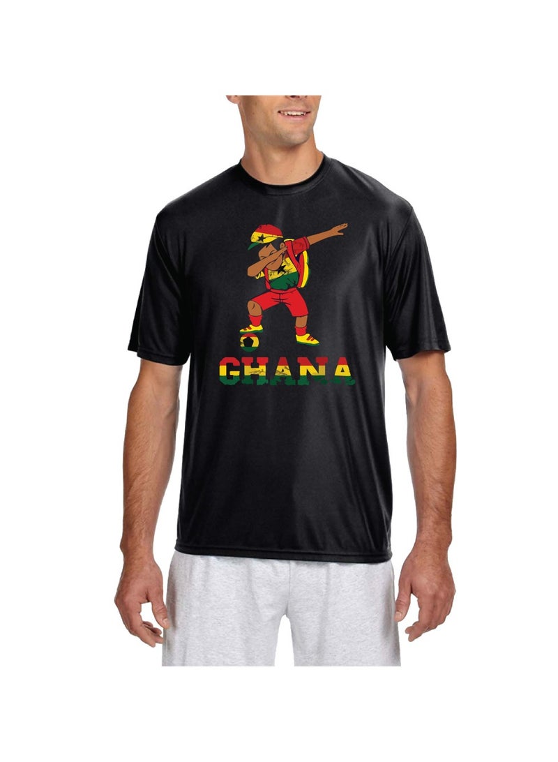 Ghana Sports Dry Fit T-Shirt - Soccer Team Printed T-Shirts - Team Jersey T Shirts for Men and Women - Combo Pack - Image 2