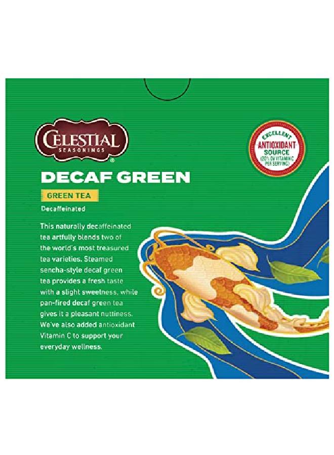 CELESTIAL SEASONINGS Green Tea Decaffeinated 40 Count (Pack Of 6) Packaging May Vary - Image 3