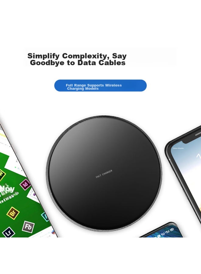 Bkayp 20w Wireless Charger, Super Fast Charging, Compatible With Apple Iphone 16 Pro Max/15/14/13 Plus, Huawei, Xiaomi, Android, Charging Cable And Dock Set - Image 3