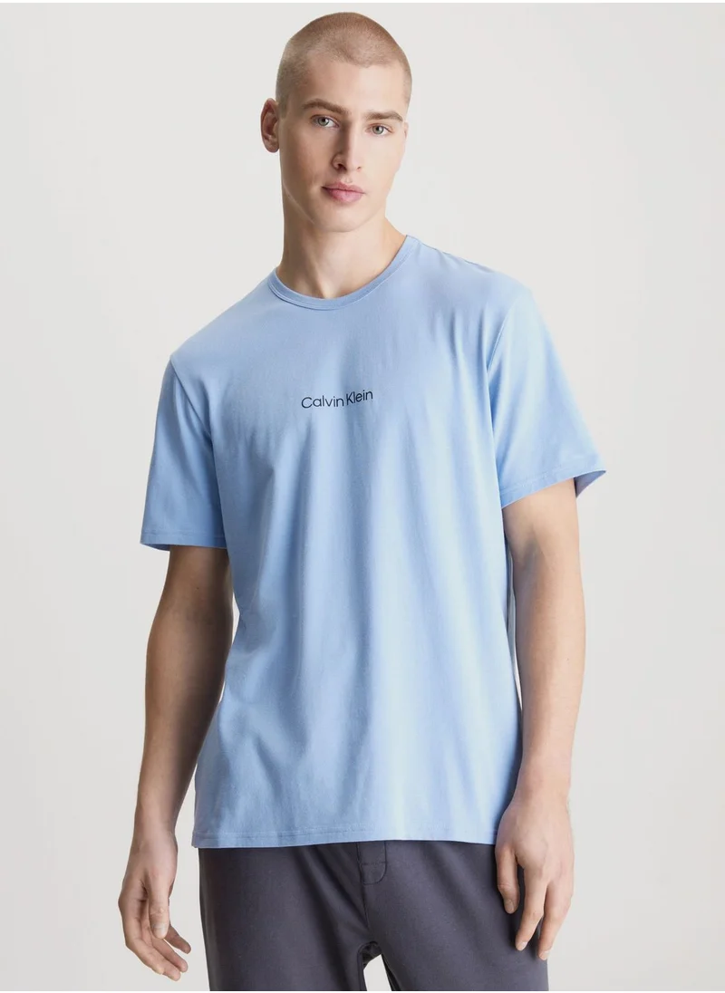 CALVIN KLEIN Logo Crew Neck T-Shirt