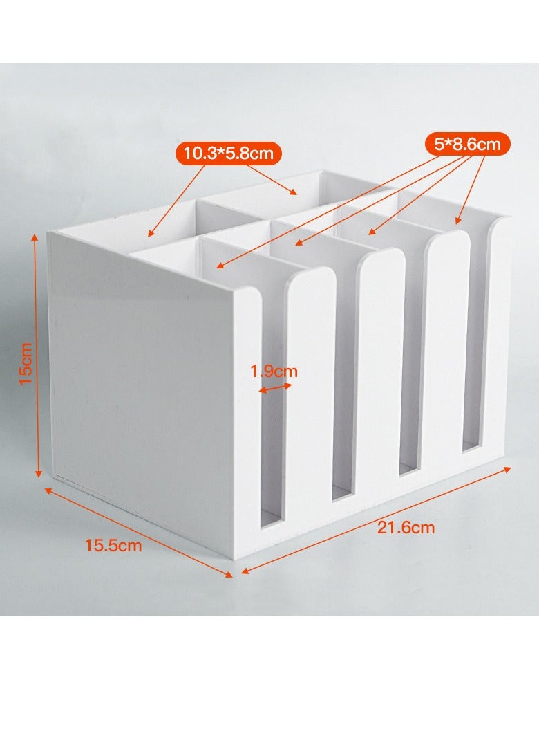 Beauenty Coffee Station Countertop Cup Dispenser Condiment Organizer Accessories Caddy for Breakroom, Office, Home - Image 1