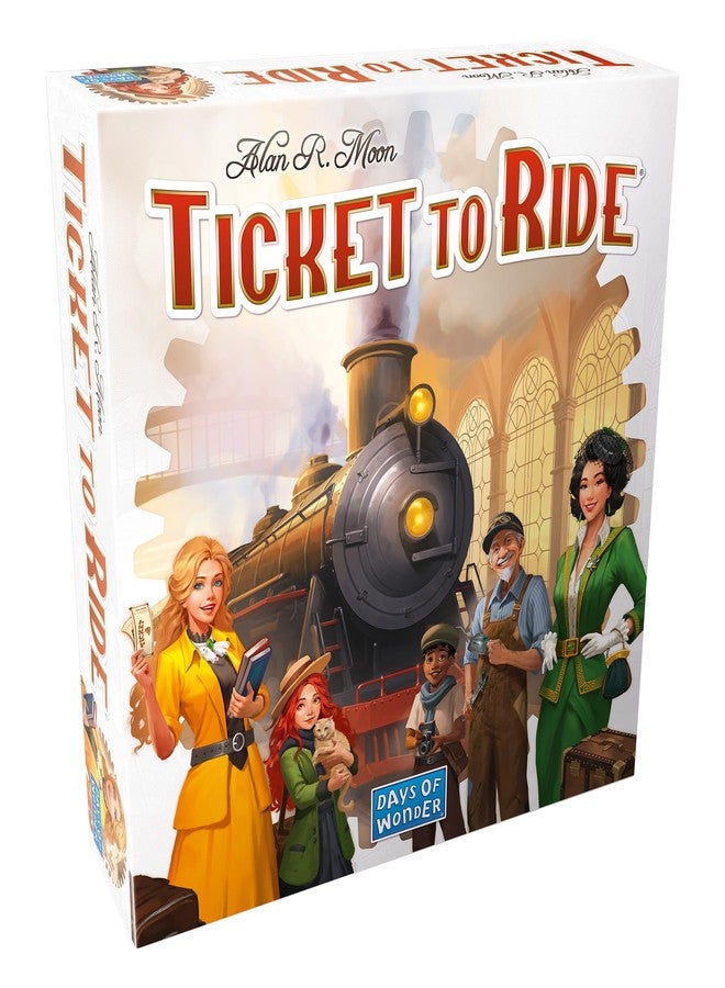 دايز أوف ووندر لعبة Asmodee Ticket to Ride اللوحية (إصدار 2025 المُحدّث) - مغامرة قطار عبر البلاد للأصدقاء والعائلة، لعبة استراتيجية للأطفال والكبار، للأعمار من 8 سنوات فما فوق، من 2 إلى 5 لاعبين، مدة اللعب من 30 إلى 60 دقيقة - Image 1