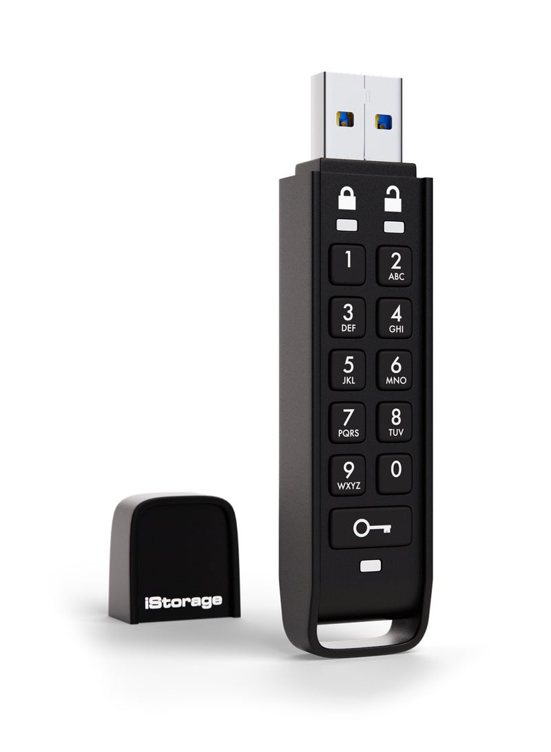 iStorage datAshur Personal2 32 GB | Secure Flash Drive | Password protected | Portable | Military Grade Hardware Encryption | USB 3.0 | IS-FL-DAP3-B-32 - Image 2