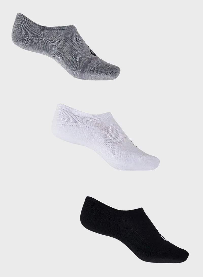 asics 3 Pack Ankle Pile Socks