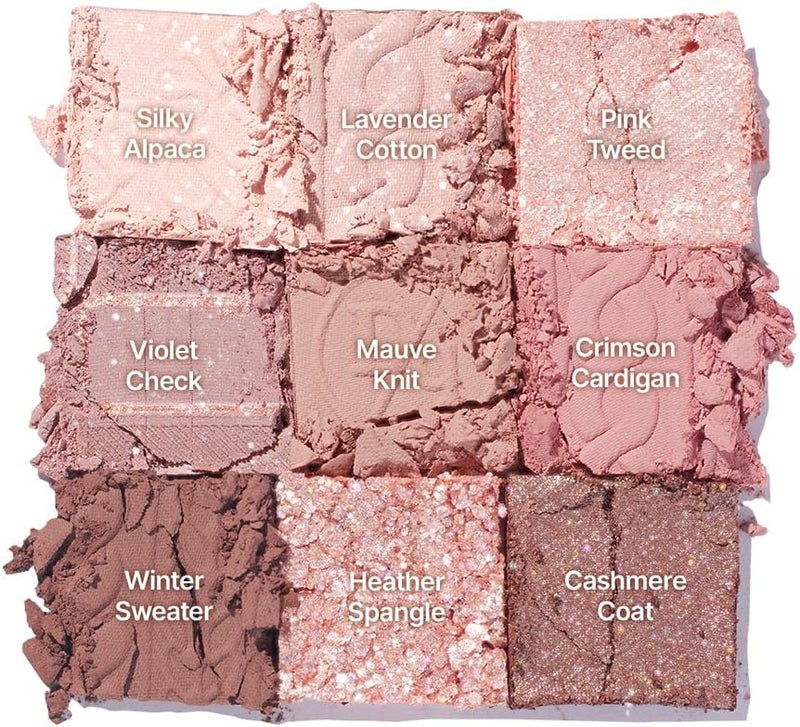 DASIQUE Shadow Palette #16 Violet Knit - Vegan and Cruelty-Free with 9 Blendable Shades - Image 5