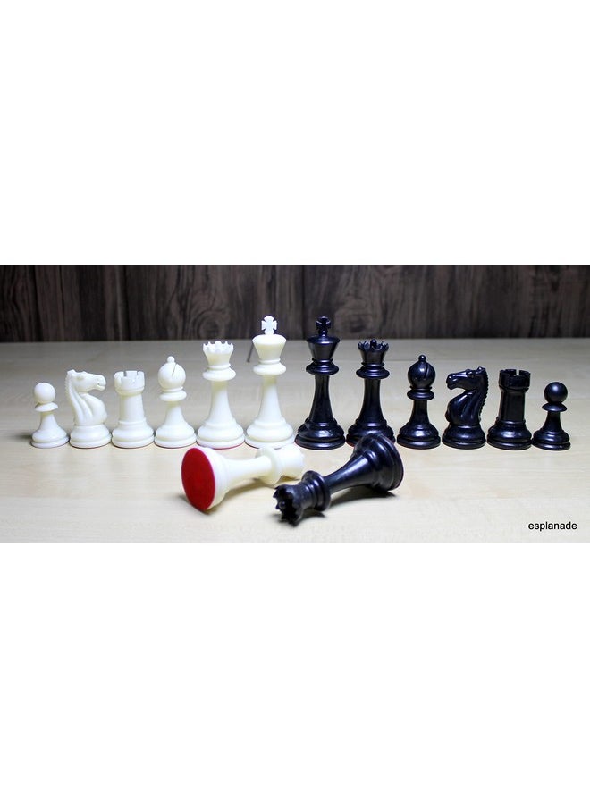StonKraft - StonKraft - Tournament Chess Pieces (with Two Extra Queens) Chessmen Staunton Coins (3.75" Inch King Height) - 650 Grams - Image 1