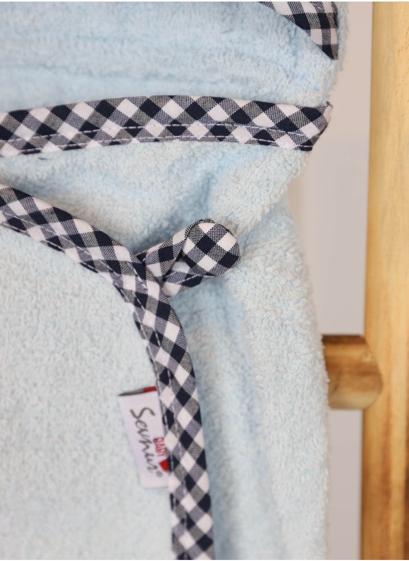 FUN MOMENT Cute Baby Towel with Mitten with Cute Designs for Newborn Baby Hooded Baby Towel  - Image 2