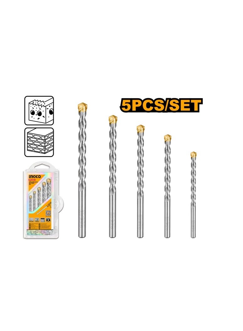 إنجكو مجموعة مثاقب الجدران من إنكو، 5 قطع – AKDB3055 - Image 3