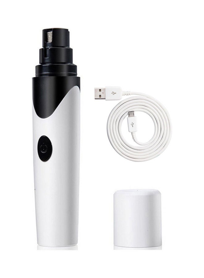 NIBEMINENT Pet Dog Nail Grinder White - Image 2