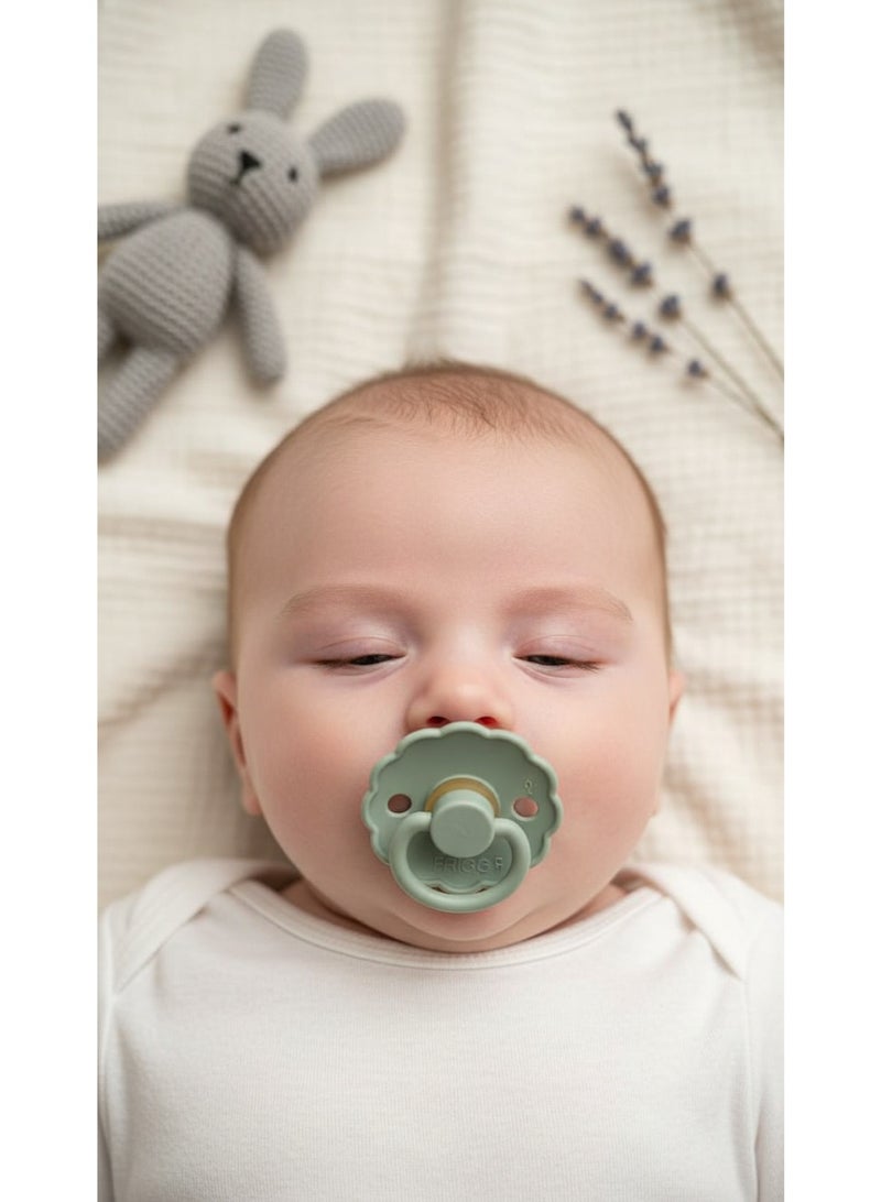 FRIGG Natural Latex Baby Pacifier | Size 2 (6–18 Months) | BPA-Free, Orthodontic Soother | Designed & Made in Denmark - Image 5