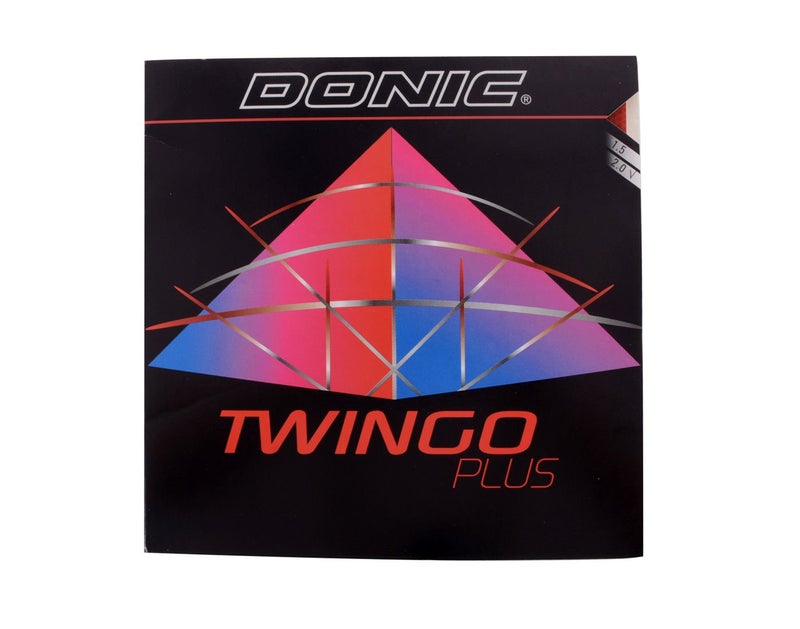 DONIC Twingo Plus Table Tennis Rubber, Colour - Black - Image 3