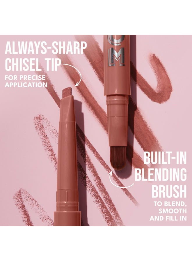 BUXOM Power Line Plumping Lip Liner, Long Lasting and Retractable Lip Liner, Moisturizing with Peptides and Vitamin E for Plump, Cruelty Free - Image 4