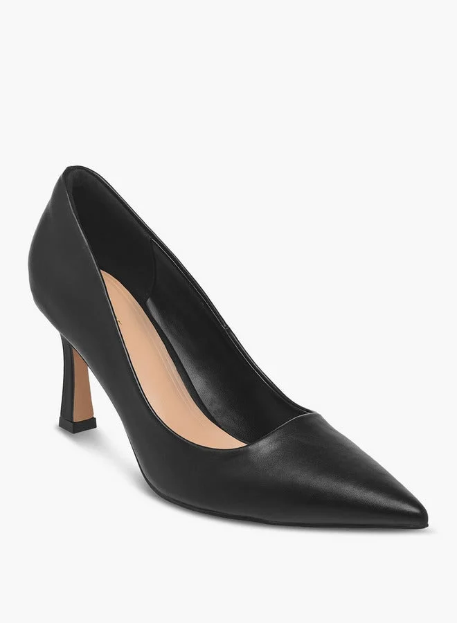 سيليست حذاء نسائي مدبب بكعب ستيليتو وملمس أنيق