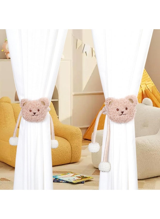 Goolsky 1pc Cartoon Bear Curtain Tieback Window Curtain Buckle Clip Room Decor Hanging Curtain Holdback Curtain Accessories For Living Room Office Home Decor - Image 5