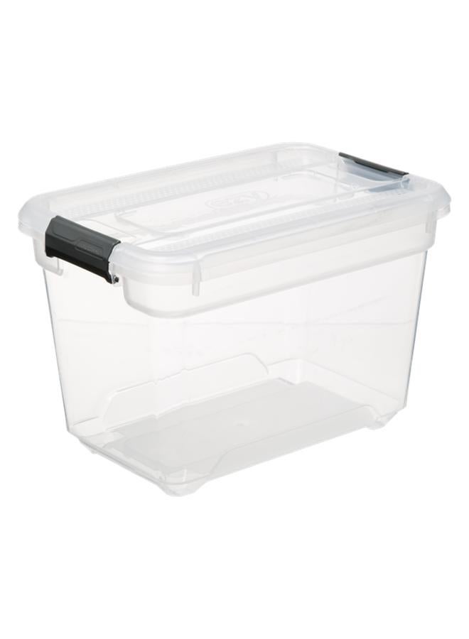 Five Simply Smart Solutions+ Practical and Durable Design Storage Box Clear 6.4 Liter