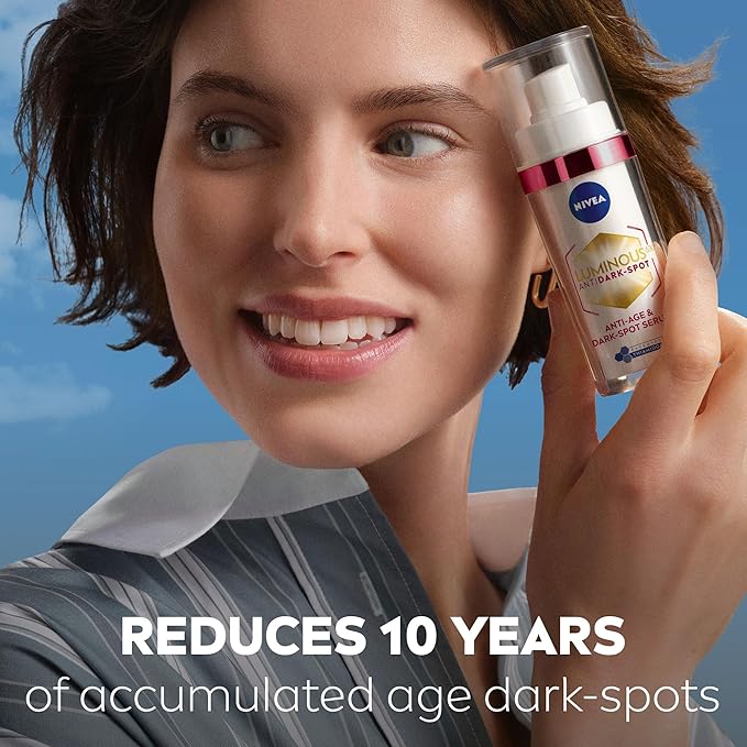 NIVEA Cellular Luminous 630 Anti DarkSpot Day Moisturiser SPF 50 40ml Hydrating Fluid Protects From DarkSpot Darkening and Photoageing for Smooth Illuminated Skin - Image 3