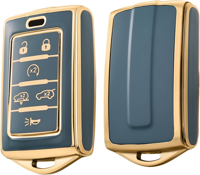ELOHEI Key Fob Cover for Jeep - Premium Protection Case - Image 1