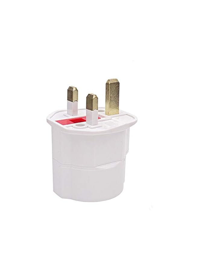 PROMASS promass EU to UK Plugs Adapter, British Plug to EU Schuko Female Plugs Power Converter, 2 Pin Socket EU to UK Travel Adapter, 13A 250V BS1362 FUSED (Pack of 1)  - Image 4