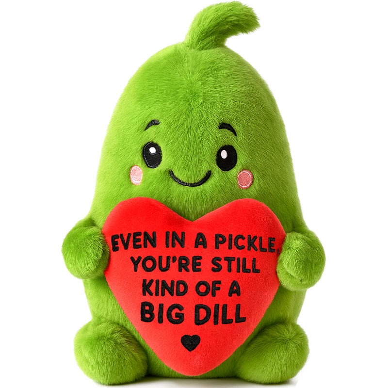 LuoHere Emotional Positive Support Pickle Gifts Valentines Day for Sister Friend Teens Mom Dad Birthday Gifts for Women Men Boss Coworkers Inspirational Travel Get Well Relaxation Self Care Gift Easter Basket - Image 3