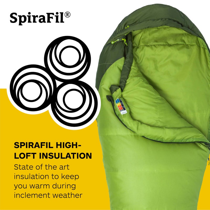 Marmot Men's Trestles 30Â° Sleeping Bag | Insulated, Water-Resistant, Left-Zip, Green Lichen/Greenland, Long - Image 3