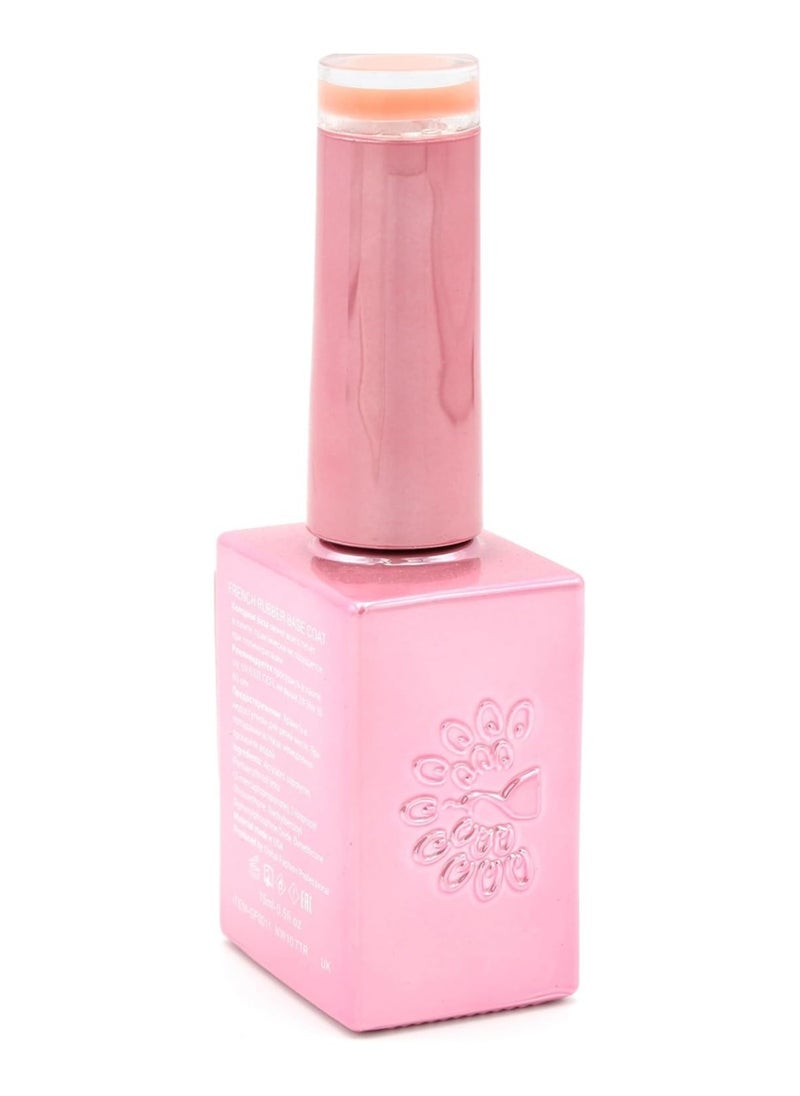 GLOBAL FASHION Professional GLOBAL FASHION French Rubber Base Coat 15ml: Long-Lasting, Durable, & Chip-Resistant Gel Nail Polish Base Coat for Manicure and Pedicure (5)  - Image 2