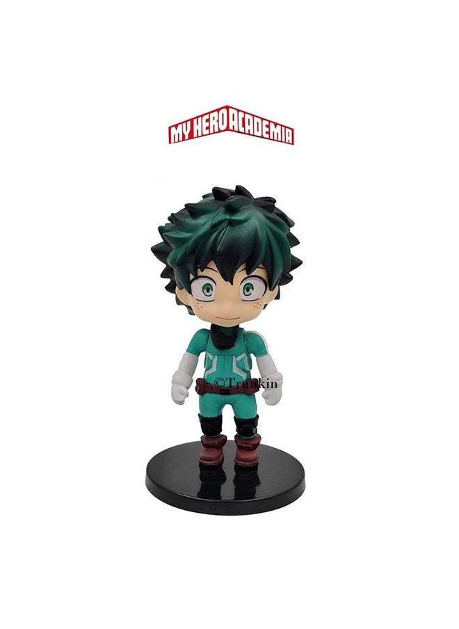 Trunkin - Trunkin My Hero Academia Izuku Mirodia Action Figure Set for Collection Anime Series Character Izuku Mirodia Big Character (10cm) - Image 1