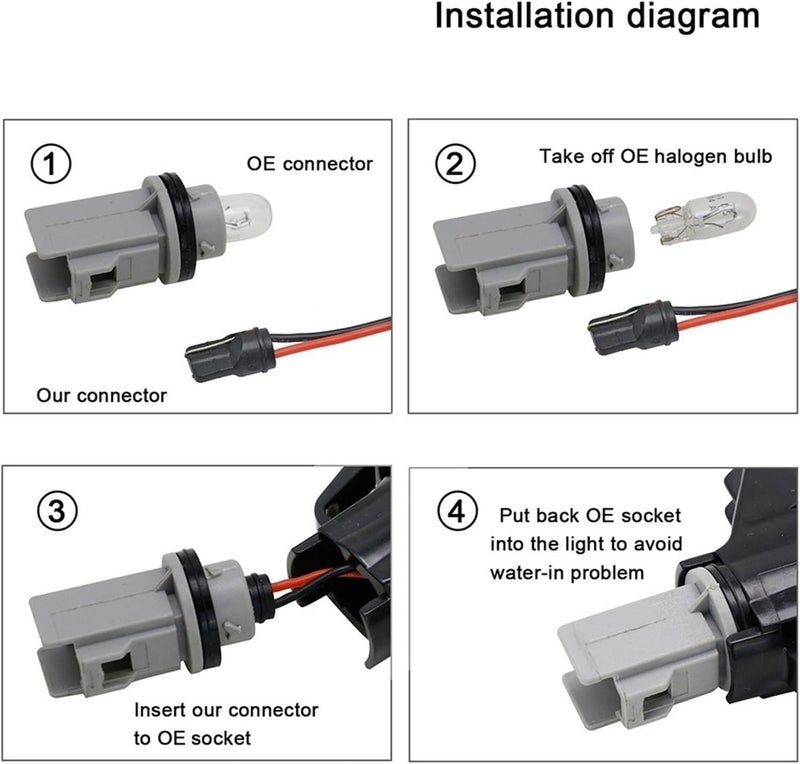 Wivplex LED Car Footwell Lights for Ford Models - Image 3