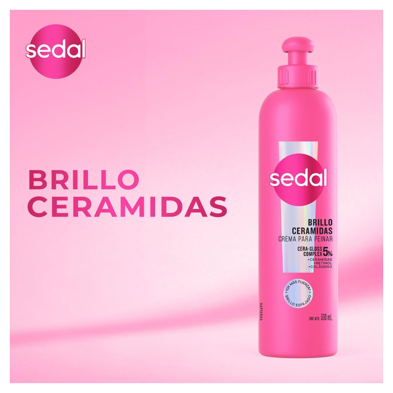 Sedal S.O.S. Ceramides with Micro Ceramides Hair Styling Cream 300 ml - Image 3