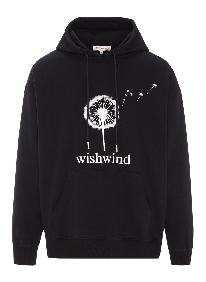 WISHWIND Unisex Dandelion Graphic Hoodie - Black - pzsku/ZFF4347AC74645D5002BFZ/45/1741429433/b9aa8c40-f891-4a9a-a497-f13ce4feb7ff