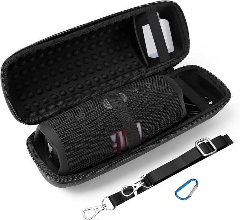 Mocamoro حقيبة لمكبر الصوت المحمول JBL Charge 5 / Charge 4 (الحقيبة فقط!) حقيبة تخزين وحماية صلبة للسفر متوافقة مع الشاحن وكابل USB - Image 1
