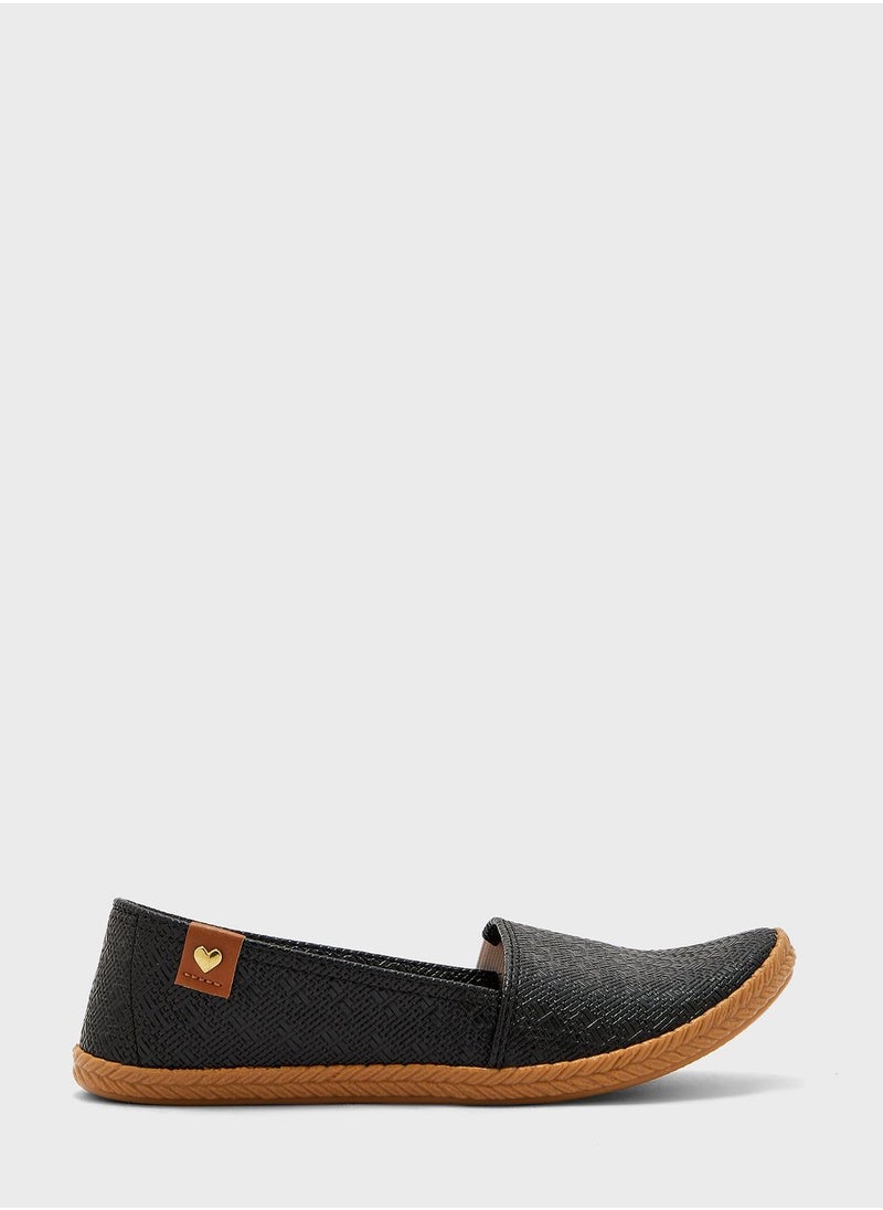 MOLECA - Logo Detailed Espadrilles - Image 1
