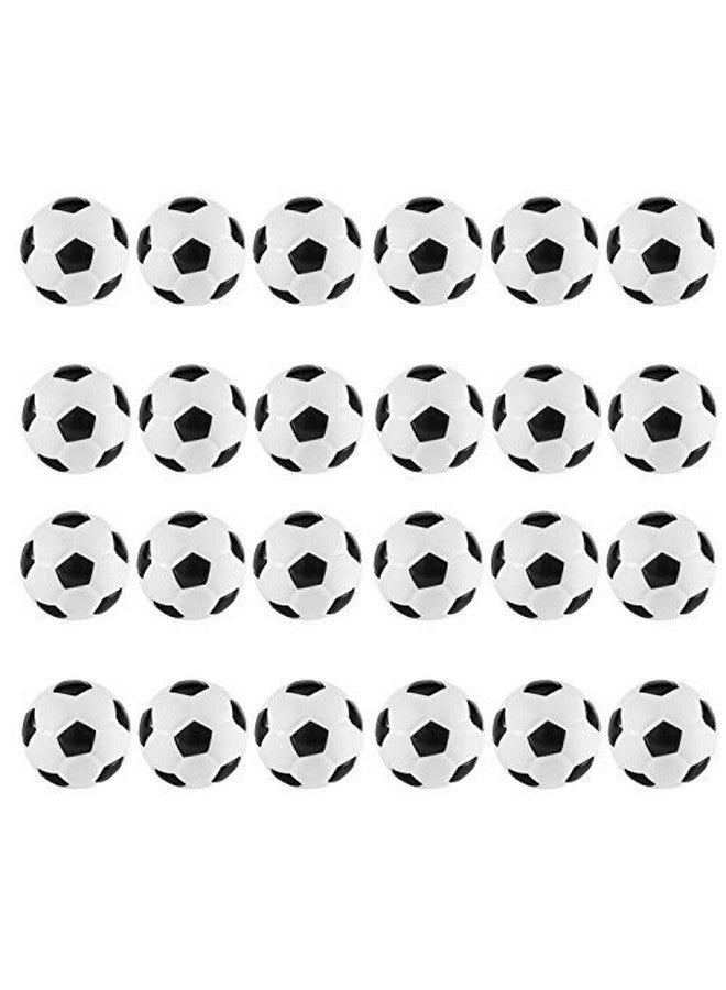 Super Z Outlet Mini Foam Sports Balls 24 Pack Balls For Kids Adults Mini Baseball Football Basketball Soccer Stress Ball Bulk Toy Little Big Game Party Decoration Balls Small Foam Relaxable Balls (Soccer) - Image 1