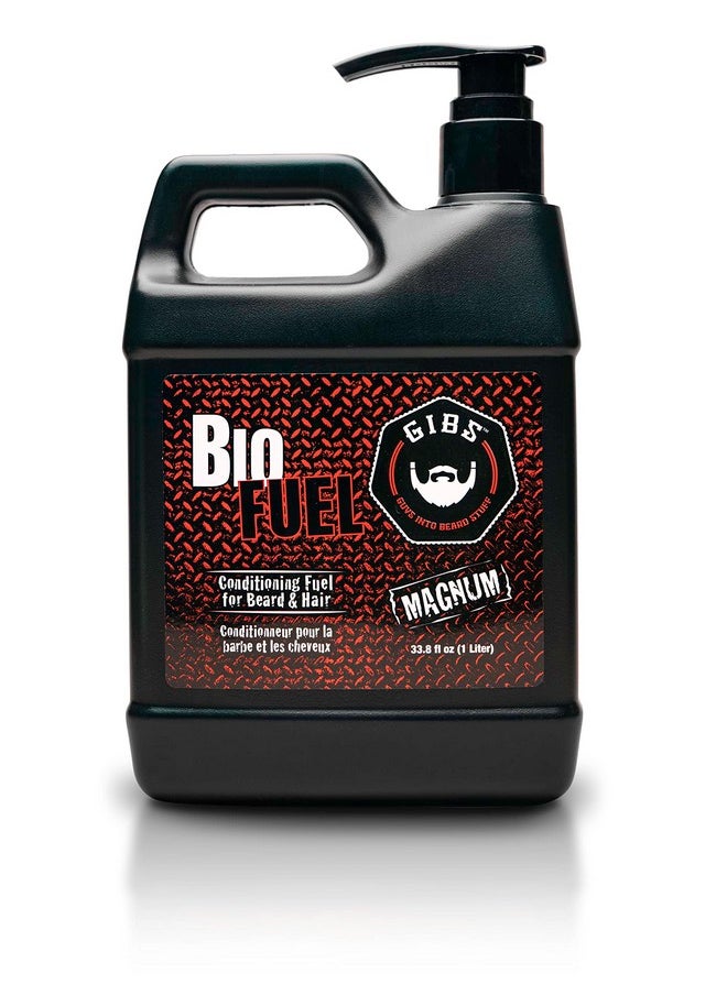 GIBS GROOMING Gibs Biofuel Hair Conditioner For Men Beard & Hair Conditioner Moisturizing Liter 33.8 Fl Oz (Pack Of 1)  - Image 2