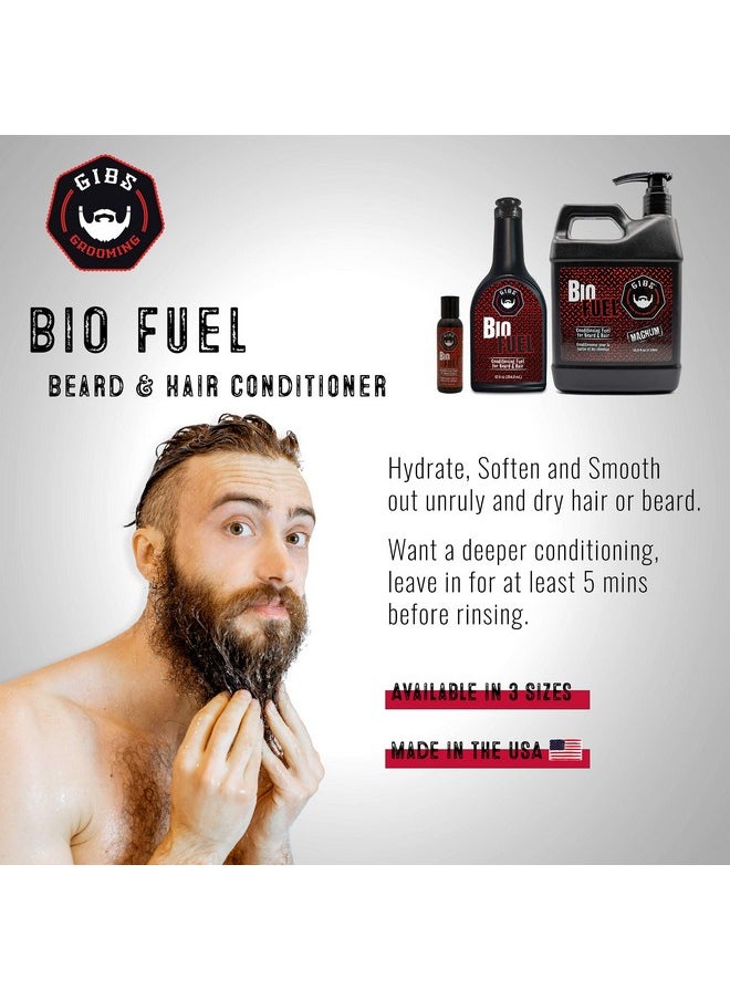 GIBS GROOMING Gibs Biofuel Hair Conditioner For Men Beard & Hair Conditioner Moisturizing Liter 33.8 Fl Oz (Pack Of 1)  - Image 4