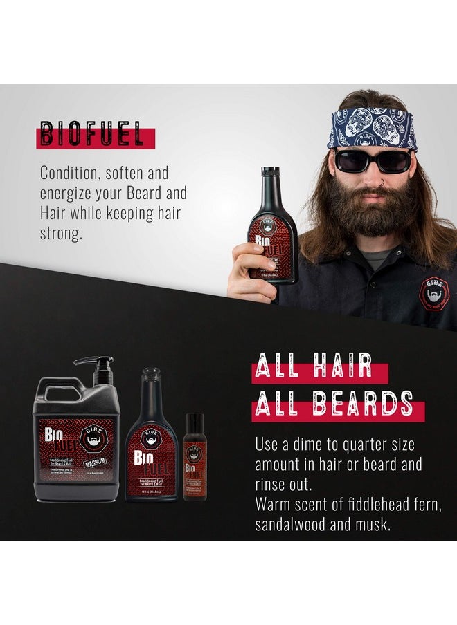 GIBS GROOMING Gibs Biofuel Hair Conditioner For Men Beard & Hair Conditioner Moisturizing Liter 33.8 Fl Oz (Pack Of 1)  - Image 3