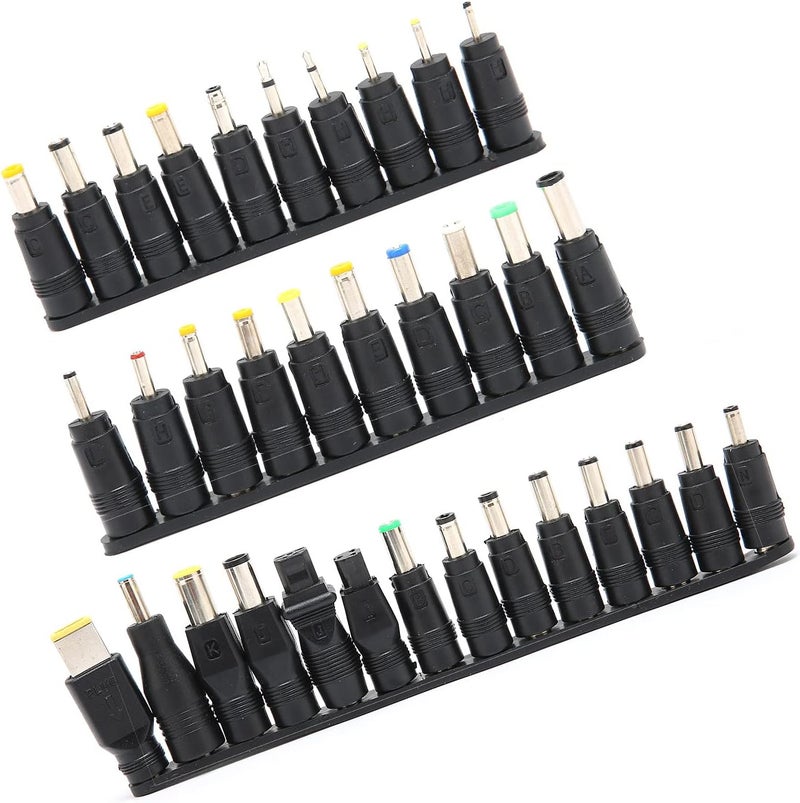 klarako 100W Laptop Power Supply Adapter, 34 Replaceable Plugs, Voltage, Plug and Play, Overload and Short Circuit Protection (US Plug) - Image 1