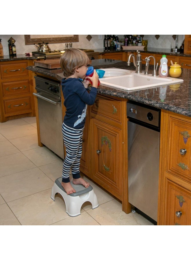 Nuby Step Up Stool, Gray - Image 3