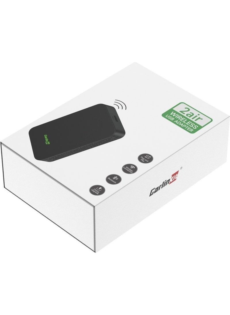 Carlinkit - 5.0 2AIR 2 In 1 Android Auto & Apple Carplay 2023 Latest Version Wireless Wireless Adapter (CPC200-2AIR) - Image 1