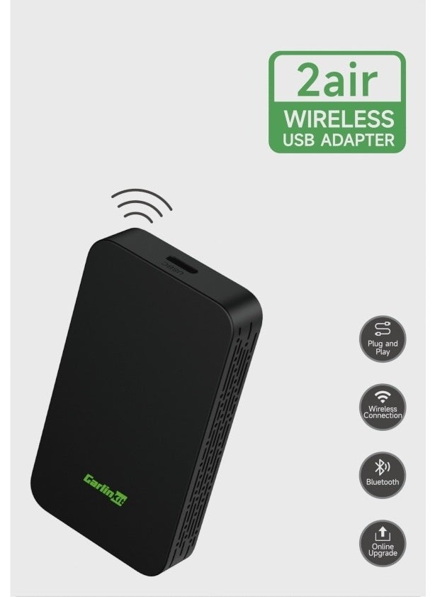 Carlinkit - 5.0 2AIR 2 In 1 Android Auto & Apple Carplay 2023 Latest Version Wireless Wireless Adapter (CPC200-2AIR) - Image 1