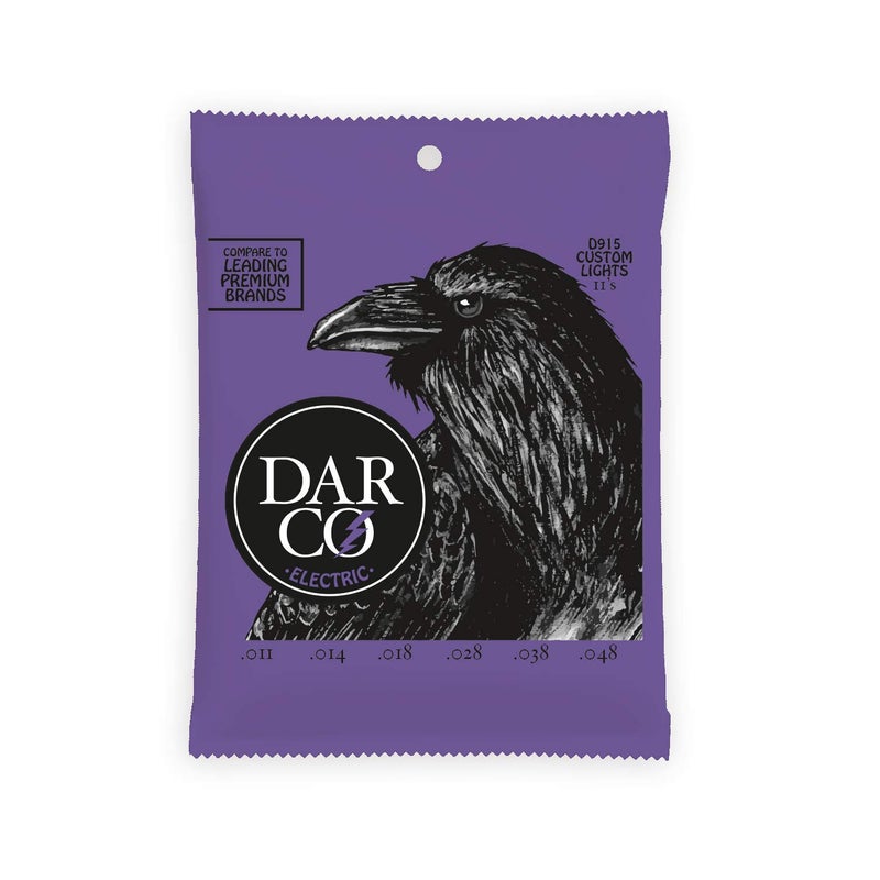 Martin DarcoÂ® Electric Guitar Strings â€“ Nickel, Custom Light Gauge | Durable, High-Performance Strings at an Affordable Price | Bright Tone with Smooth Feel - Image 1